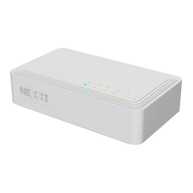 Switch Nexxt Infrastructure 5 Puertos 10/ 100 /1000Mbps