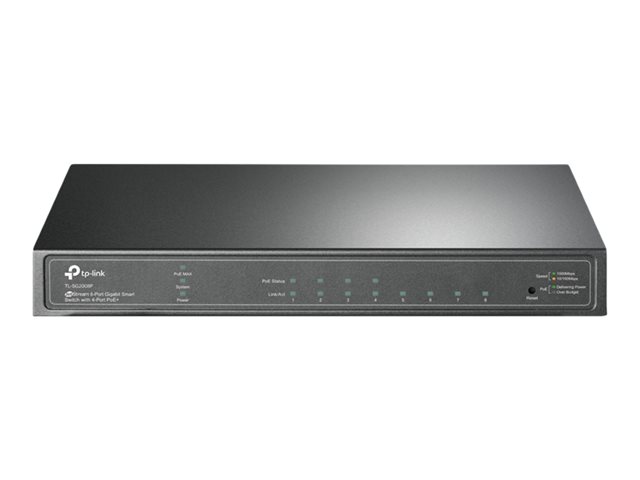 Switch TP-Link TL-SG2008P JetStream Gestionado 8 Puertos 10/100/1000Mbps PoE+