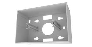Caja montaje superficie de red Nexxt Solutions blanco 4"x2"