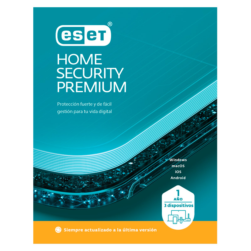 Licencia ESET Home Security Premium 3 *DIGITAL*  1 Año ESD