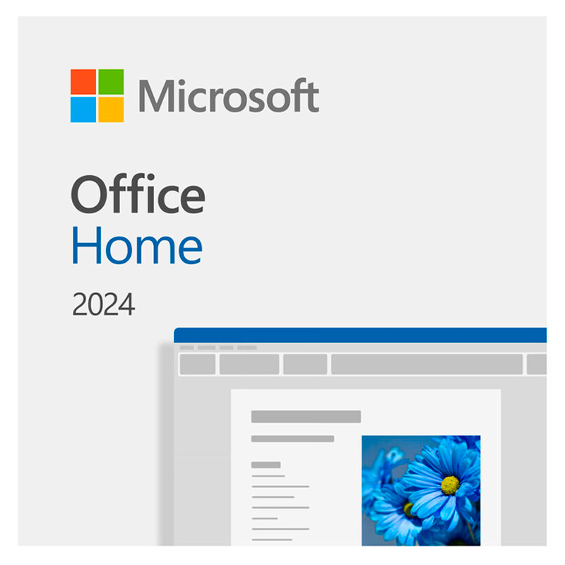 Licencia de Office Hogar Microsoft 1PC/MAC *DIGITAL* 2024