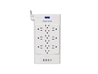 Protector contra Sobretensiones Forza FSP-1221USBCW , De 1625W , 12 Conectores NEMA