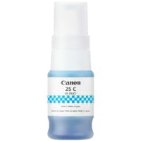 Botella De Tinta Modelo Gi-25 Marca Canon Color Cyan De 37ml