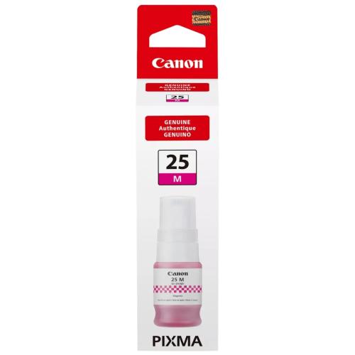 Botella De Tinta Modelo Gi-25 Marca Canon Color Magenta De 37ml