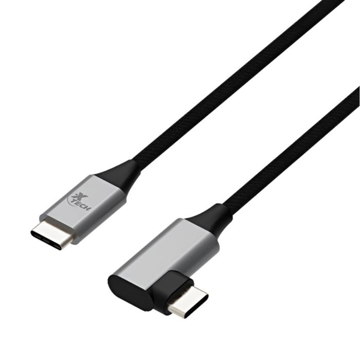 Cable USB Xtech XTC-531 De USB Tipo C a USB Tipo C Macho a Macho