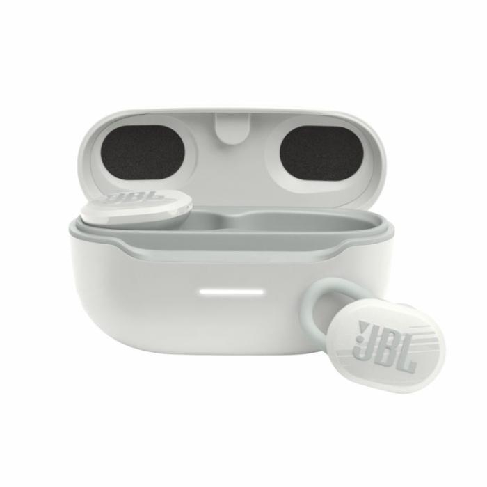 Audífonos Bluetooth JBL Endurance Race TWS Color Blanco