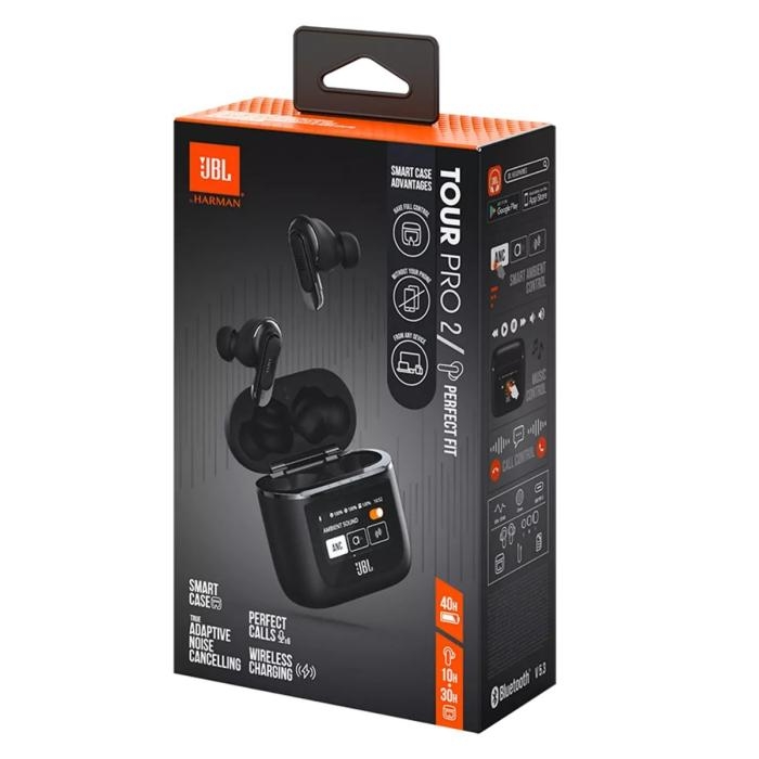 Audífonos Bluetooth JBL Tour Pro 2 Color Negro