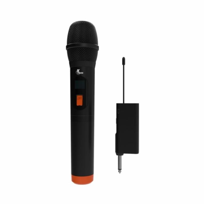Microfono Inalámbrico XTECH XTS-690 UHF Bidireccional con Receptor