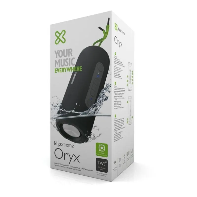 Bocina portátil con Bluetooth Klip Xtreme KBS-600 31W Color Negro