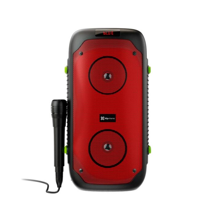 Bocina Bluetooth Portátil  Klip Xtreme BoomFire 80W Color Negro