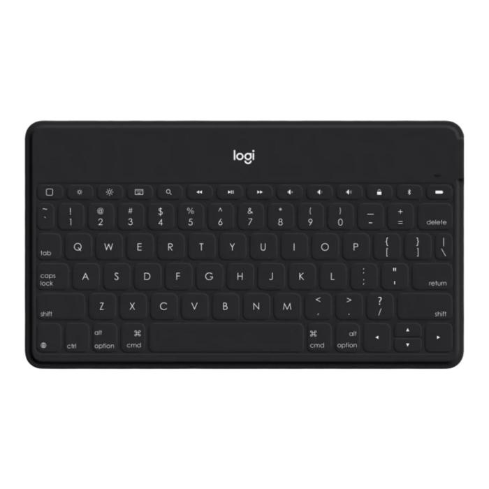 Teclado Bluetooth Logitech 920-006701 Ingles Recargable para Apple Color Negro