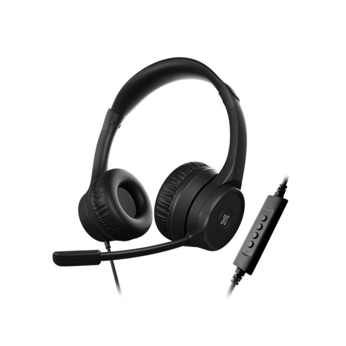 Audífonos Alámbricos Kpli Xtreme KCH-510 USB Color Negro