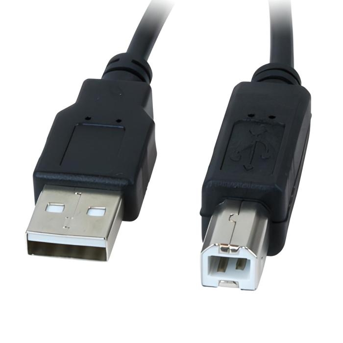 Cable para Impresora Xtech XTC-303 USB-A a USB-B 3m Color Negro