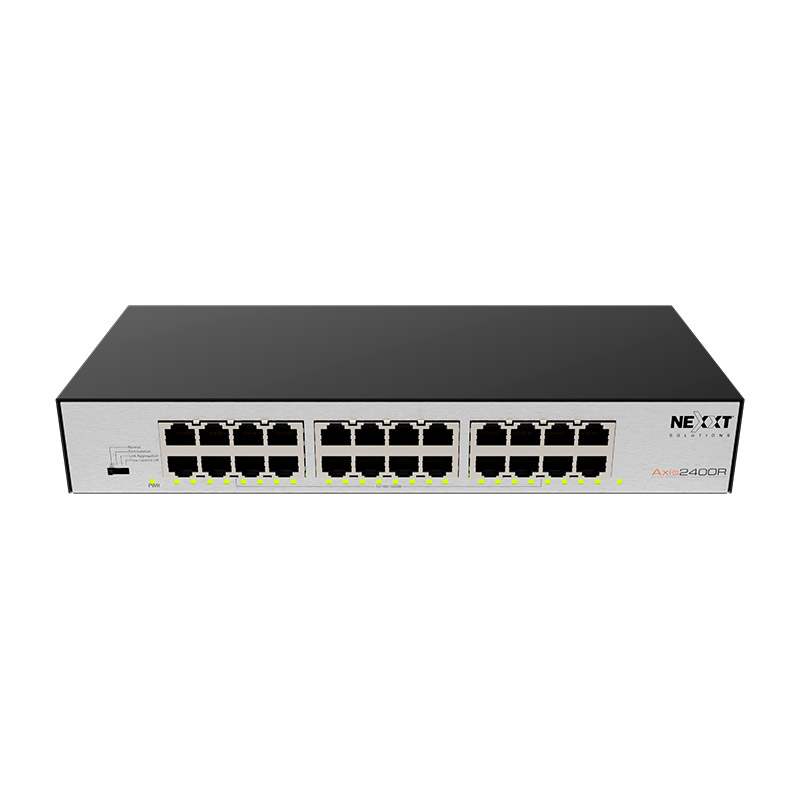 Switch Nexxt Solutions Axis2400R de 24 Puertos 10/100/1000Mpbs Para Rack