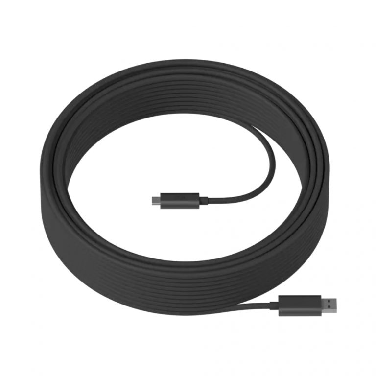 Cable Strong Logitech 939-001799 USB Tipo C 10m para Cámara Web