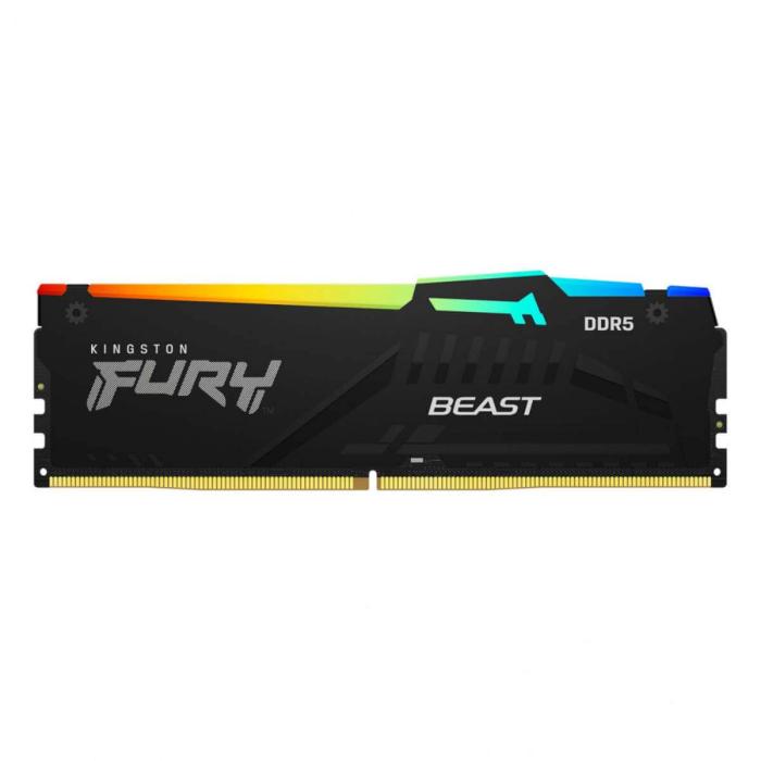 Memoria RAM  Kingston Fury Beast Para Desktop DDR5 RGB 32B 5600Mhz