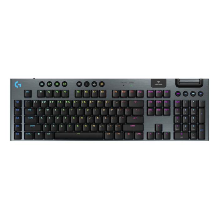 Teclado Gaming Logitech G915 X LIGHTSPEED Mecánico Inalámbrico RGB en Ingles