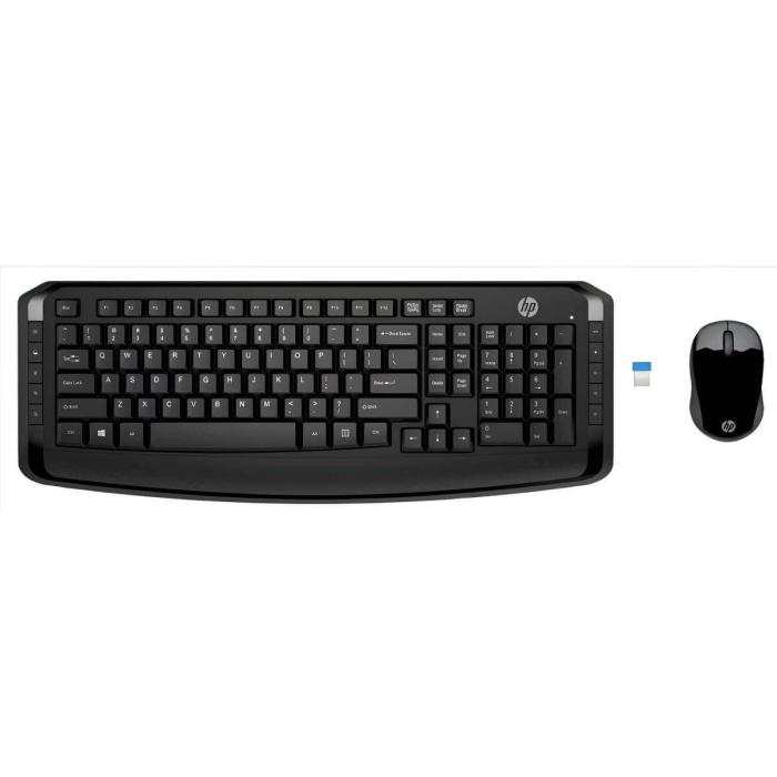 Combo de Teclado y Mouse HP 300  Inalámbrico Español