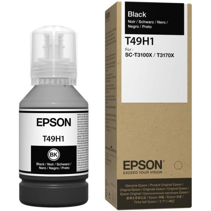 Botella Tinta Epson T49H100 Negro 140ml