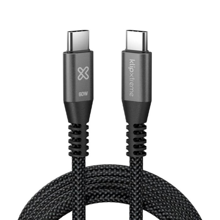 Cable Klip Xtreme PowerGo 250 Cable USB-C 2.0 60W