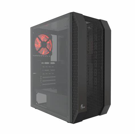 Case Gaming DEIMOS XT-GMR3 ATX/MicroATX Negro con Ventana Acrílico