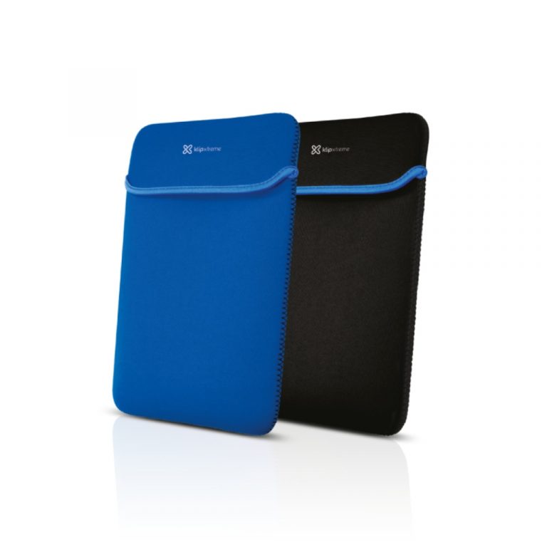 Funda Klip Xtreme KNS-415BL para Notebook Reversible de 15.6'' Azul y Negro