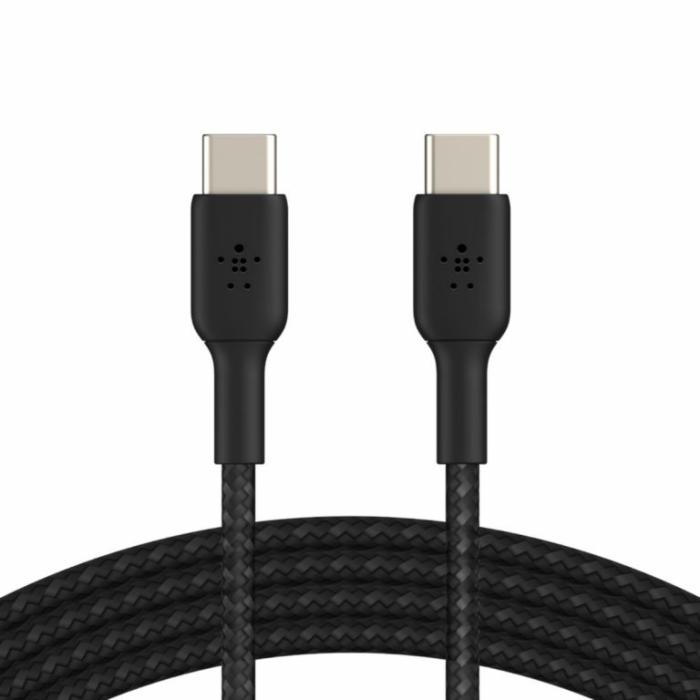 Cable Belkin CAB004BT1MBK USB Tipo C Trenzado 1 Metro