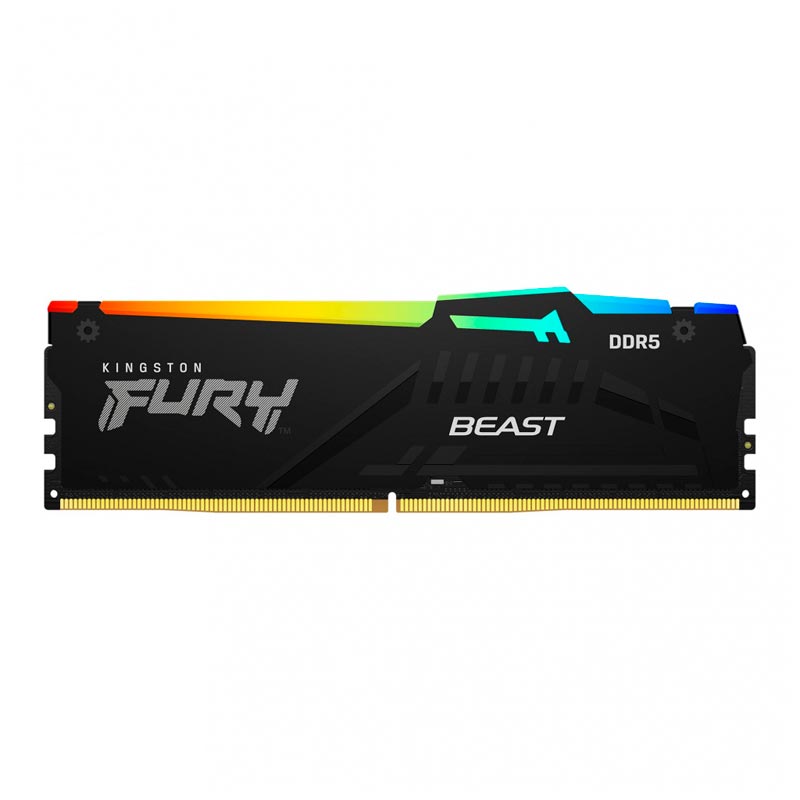 Memoria DDR5 DIMM 16GB Kingston Fury RGB 5600 MT/s