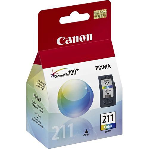 Cartucho de Tinta Canon CL-211 Tricolor