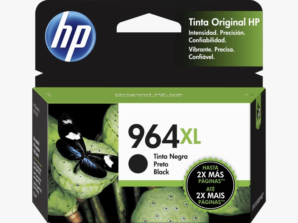 Cartucho de Tinta HP 964XL Negro Alto Rendimiento Original