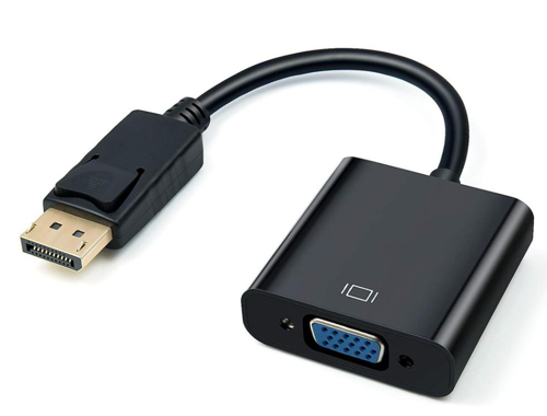 Adaptador Argom Tech de Display Port a VGA ARG-CB-0056 Macho a Hembra