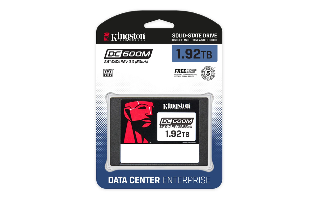 Unidad de estado Sólido Kingston SEDC600M/1920G de 1.92TB 2.5" SATAIII