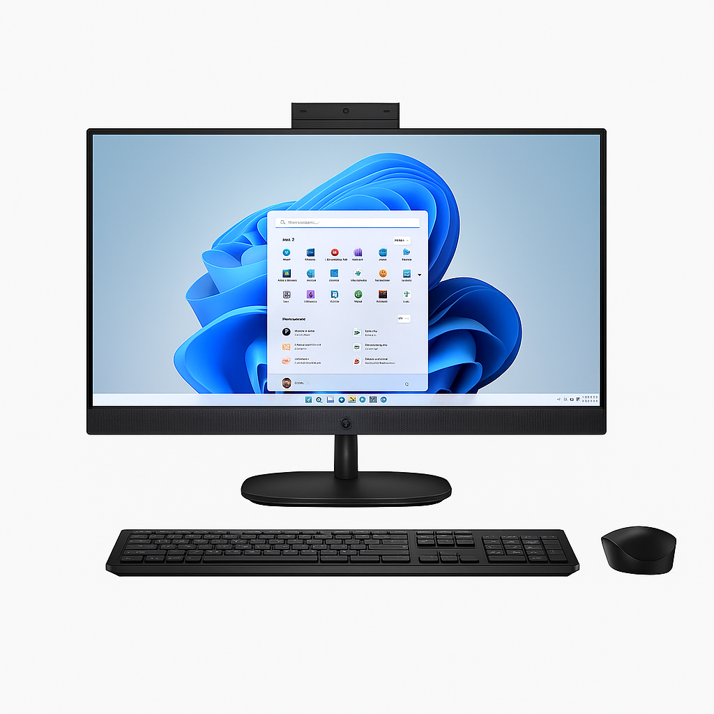 All‑in‑One HP BM6N9LA#ABM AMD Ryzen 7-7730U 16GB 1TB HDD 27" W11H