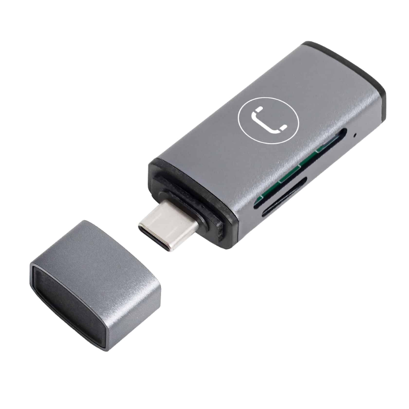 Lector de Tarjetas UnnoTekno USB-C 3.0 Universal