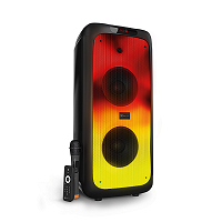 Bocina Portatil Klip Xtreme Color Negro + Micrófono Inalámbrico