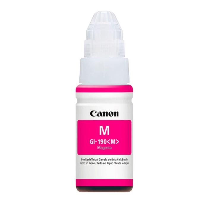 Botella de Tinta Canon GI-190 Magenta 70ml