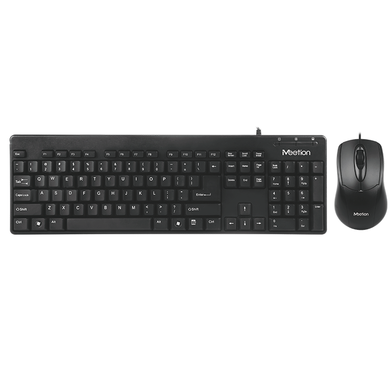 Combo Meetion AT100 de Teclado y Mouse Alambrico USB en Español