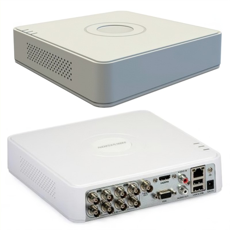 DVR HikVision de 8 Canales 1080p Lite Mini 1U H.265