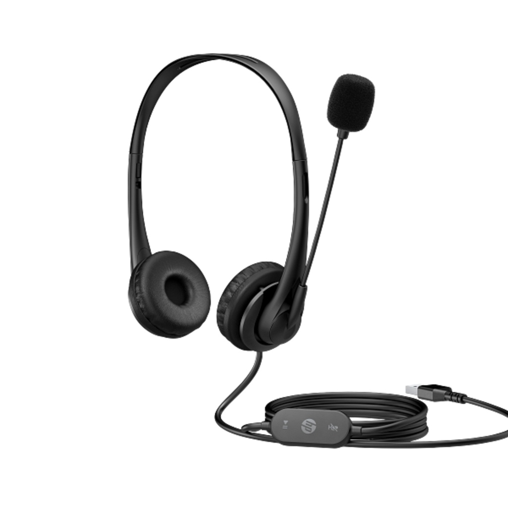 HP - Stereo USB Headset G2 - 428H5AA#ABL