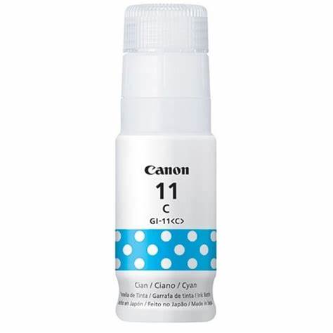 Botella de Tinta Canon Pixma GI-11 Cyan