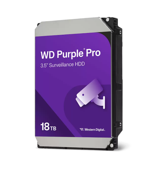 WD Purple Pro 18 TB SATA HDD (Vigilancia)
