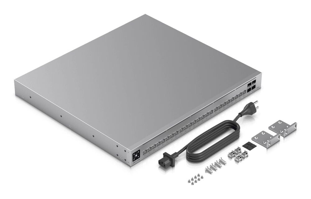 Switch Ubiquiti USW-Pro-HD-24-PoE Capa 3, 24 10/100/1000Mbps PoE++ 60W