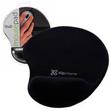 Almohadilla Para Mouse con reposa Muñeca Klip Xtreme KMP-100B