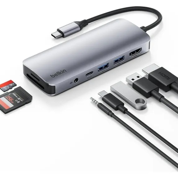 Adaptador Multipuerto USB-C 8 en 1 Belkin