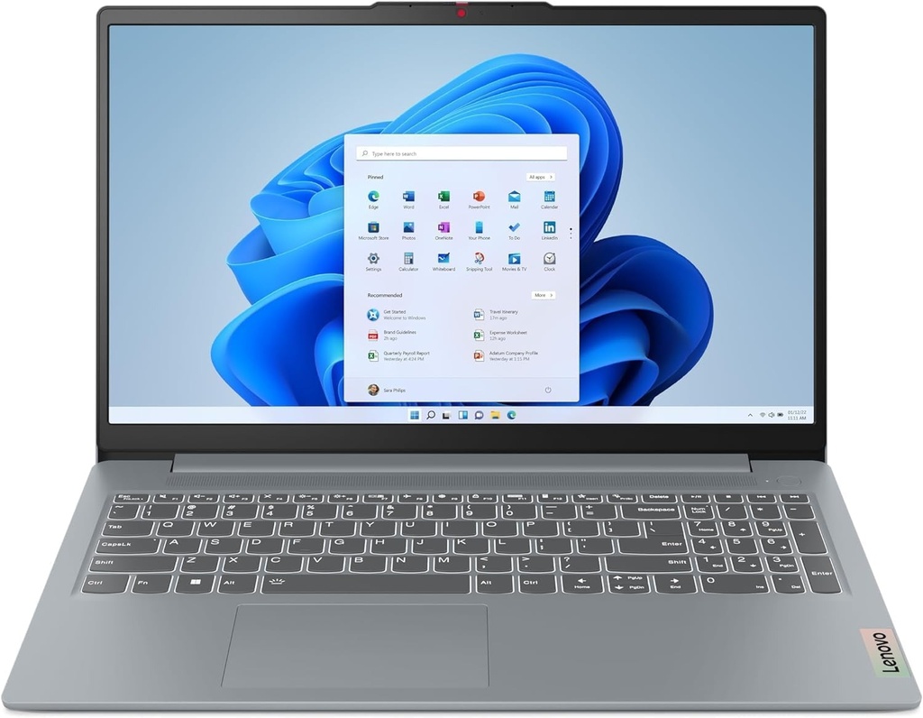 Lenovo IdeaPad Slim 3 15ABR8 Laptop 15.6" Full HD AMD Ryzen SSD Wi-Fi 6
