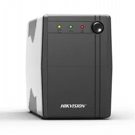 Hikvision - UPS de Respaldo 600VA 360W - Incluye 1 Batería de 12V 7Ah