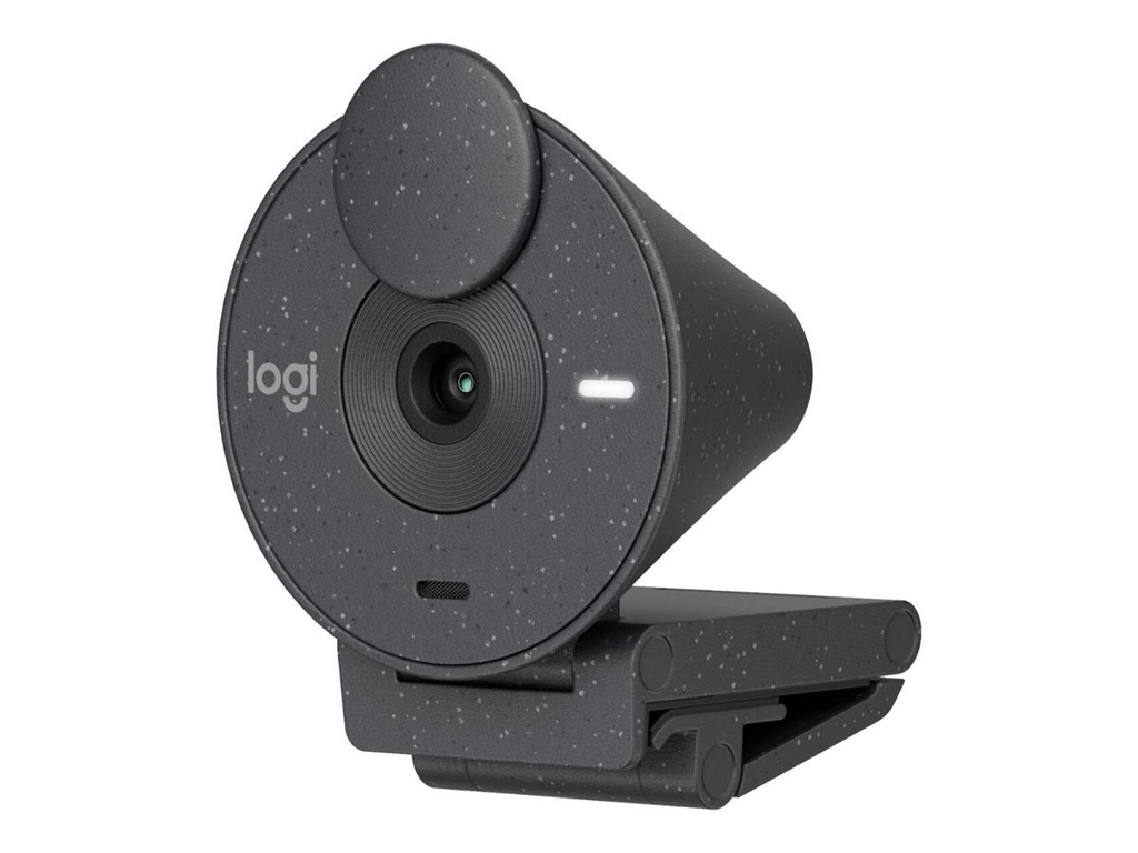 Webcam Logitech BRIO 300 Full HD 1080p – 2MP, Micrófono Integrado, USB-C, Color