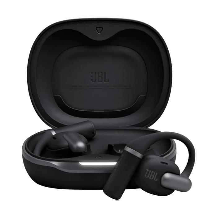 JBL - Audífonos Inalámbricos TWS Open Ear - Negro