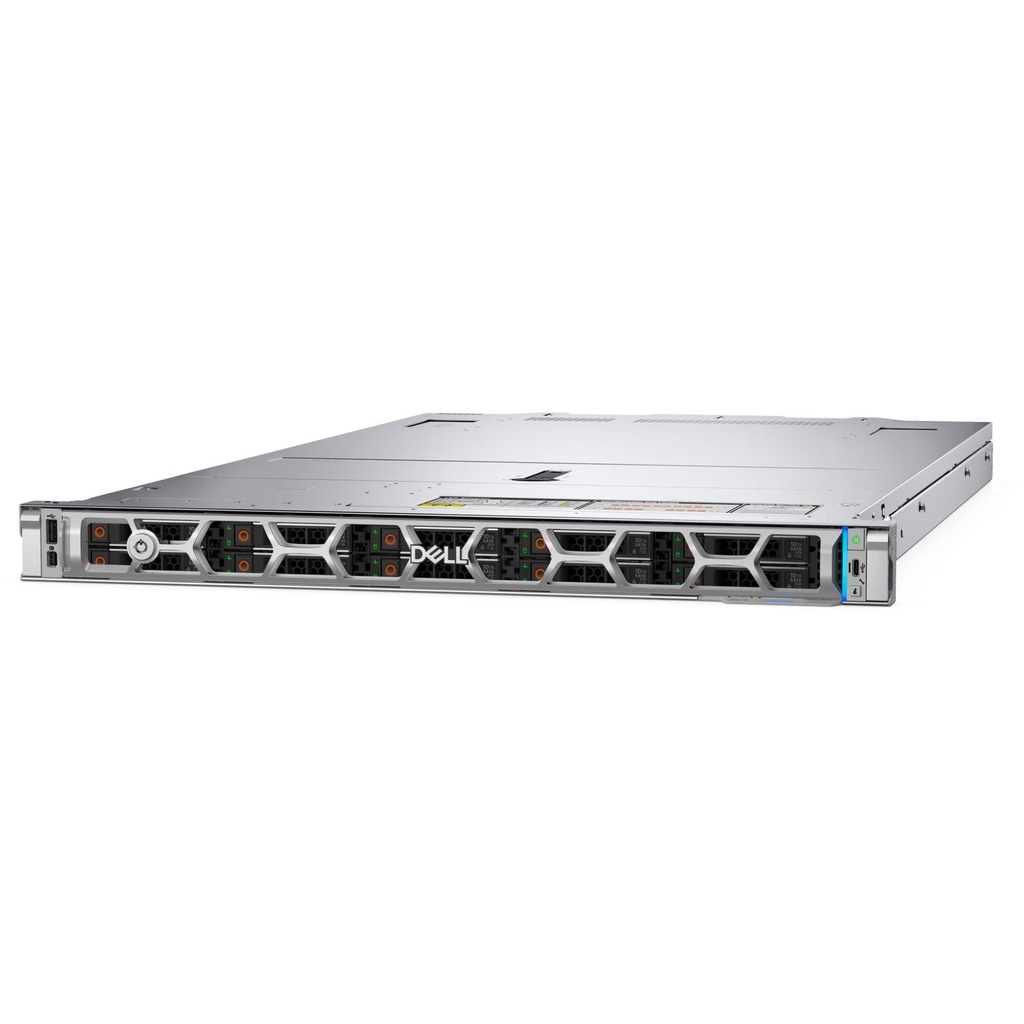 Servidor DELL PowerEdge R470 Intel Xeon 6 6505P 32GB DDR5 480GB SSD 1100W 1y 1U