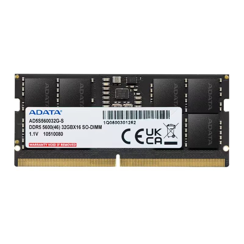 Memoria - RAM - DDR5 - 32GB SODIMM - ADATA - 5600MHz - CL46